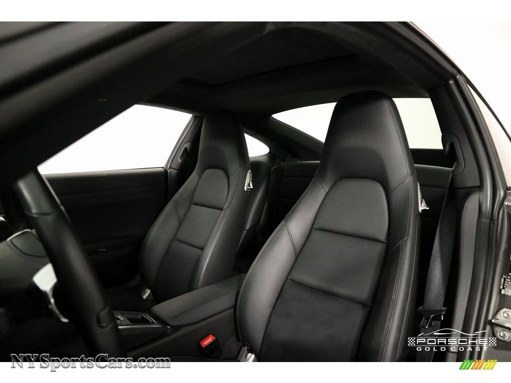 2014 911 Carrera Coupe - Agate Grey Metallic / Black photo #13