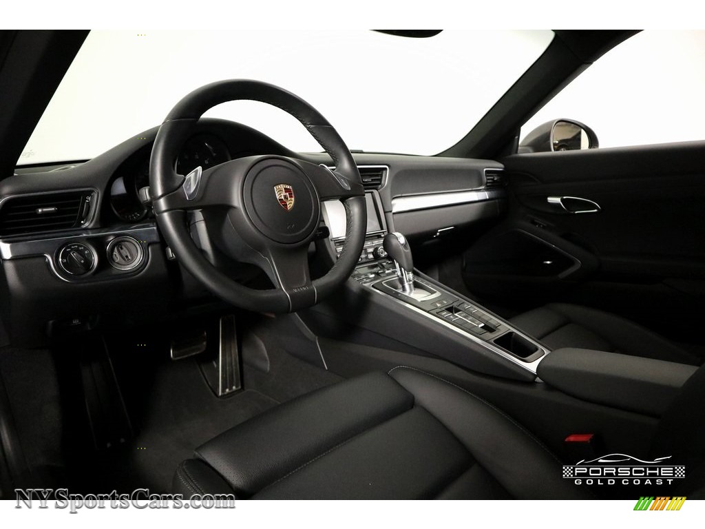 2014 911 Carrera Coupe - Agate Grey Metallic / Black photo #14