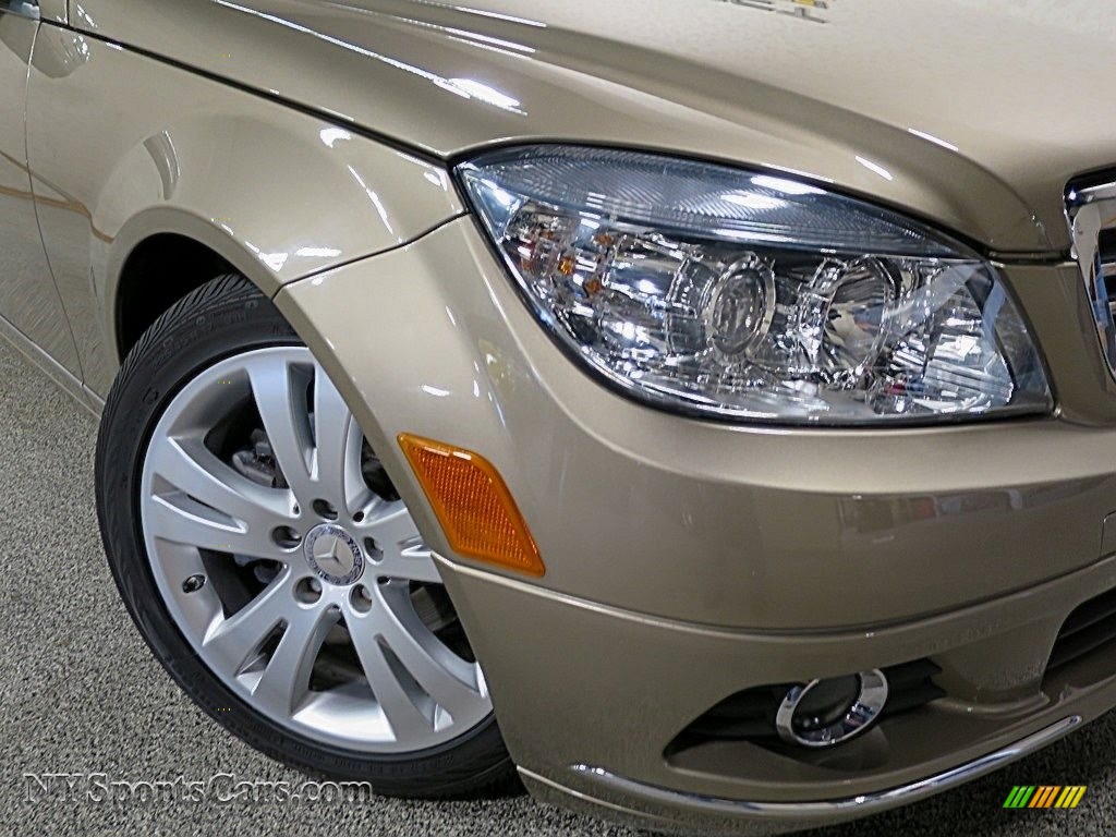 2011 C 300 Luxury 4Matic - Pearl Beige Metallic / Almond/Mocha photo #8