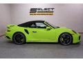 Porsche 911 Turbo S Cabriolet Paint To Sample Acid Green photo #4