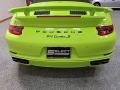 Porsche 911 Turbo S Cabriolet Paint To Sample Acid Green photo #5