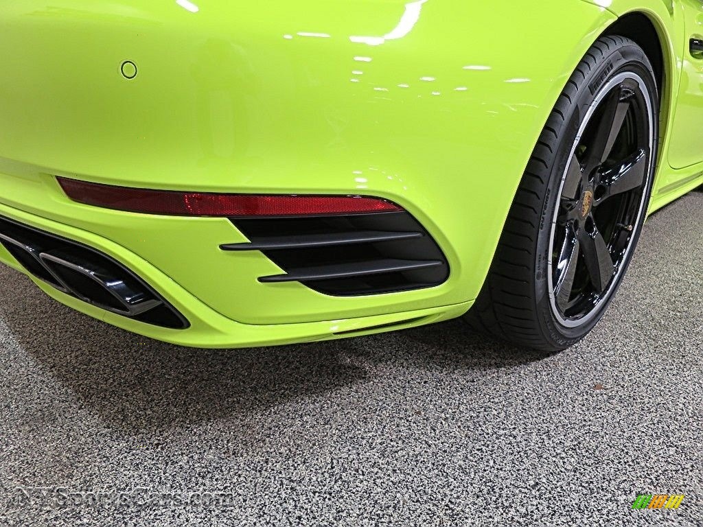 2018 911 Turbo S Cabriolet - Paint To Sample Acid Green / Black/Acid Green photo #9