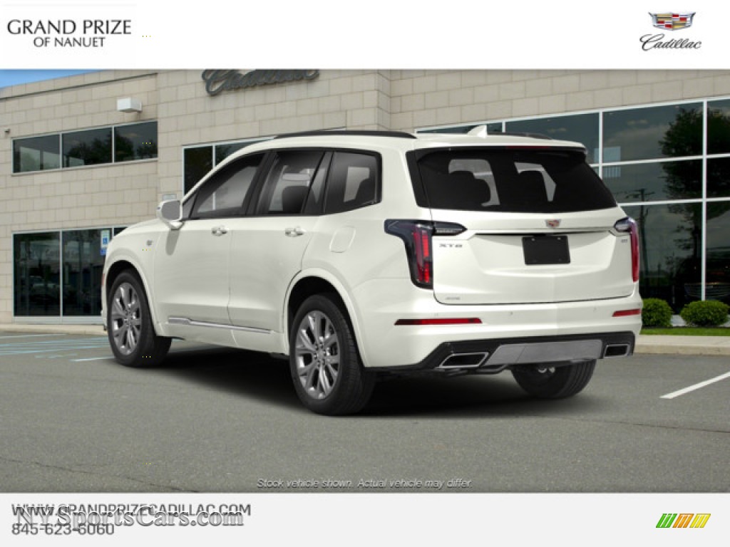 2020 XT6 Premium Luxury AWD - Crystal White Tricoat / Jet Black photo #6
