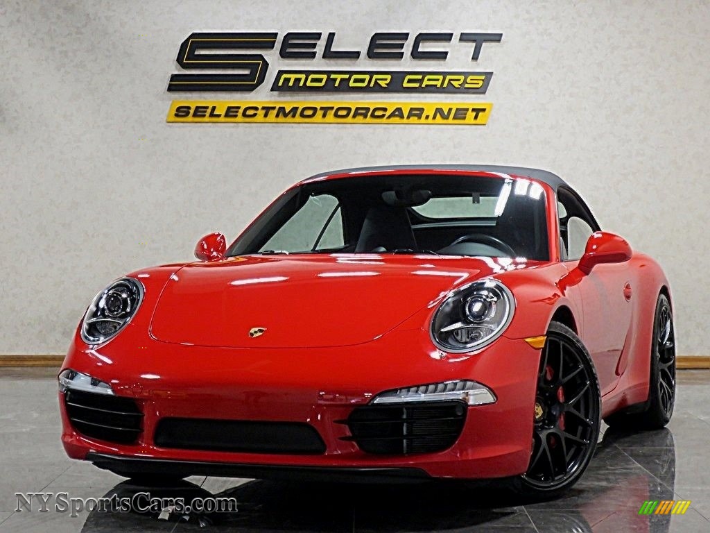 2014 911 Carrera S Cabriolet - Guards Red / Black photo #1