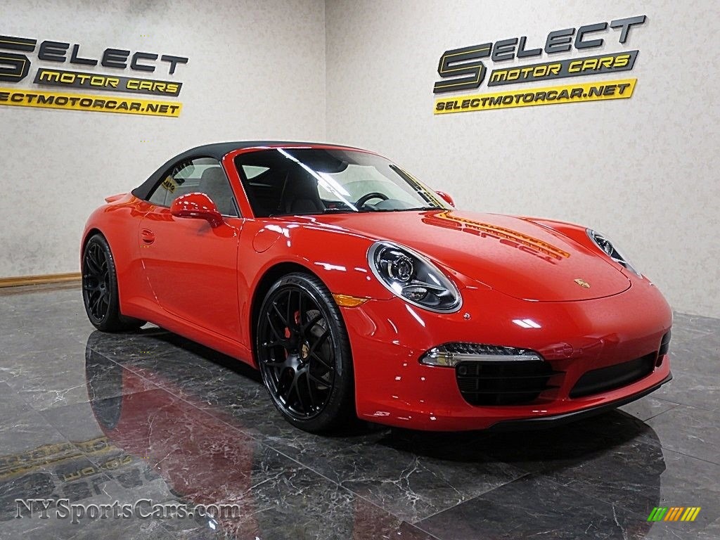 2014 911 Carrera S Cabriolet - Guards Red / Black photo #3