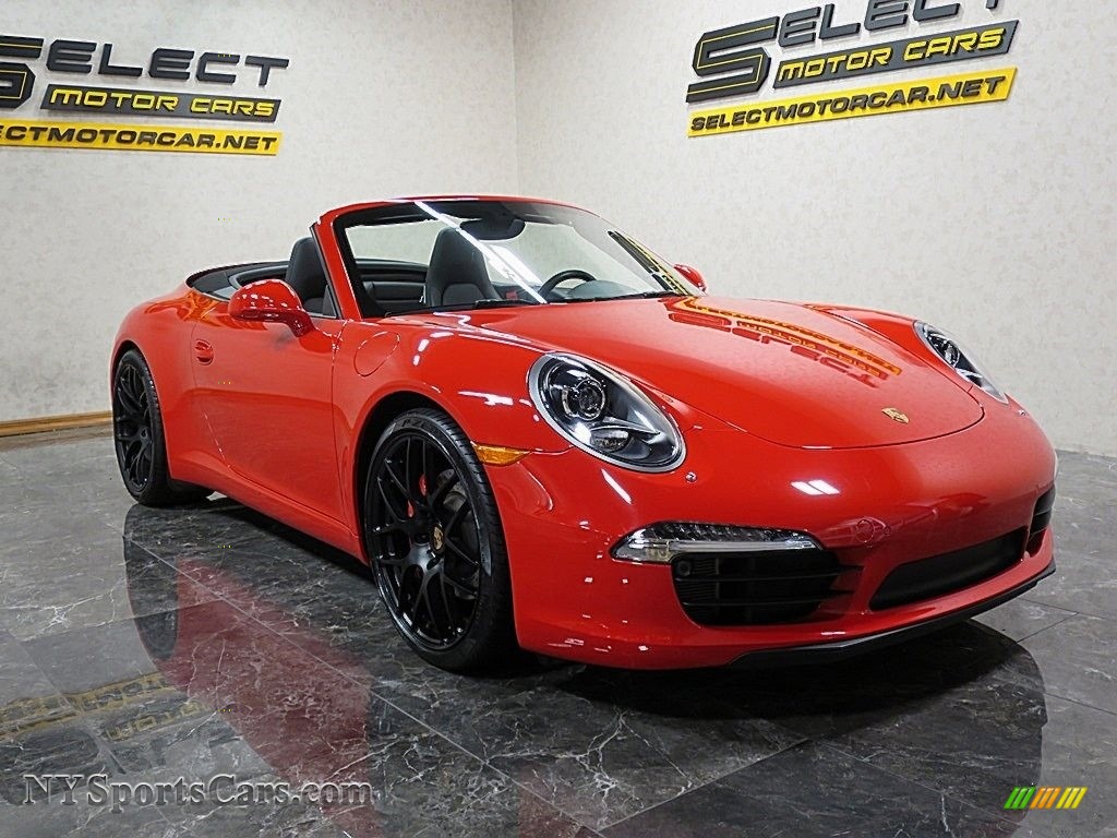 2014 911 Carrera S Cabriolet - Guards Red / Black photo #4