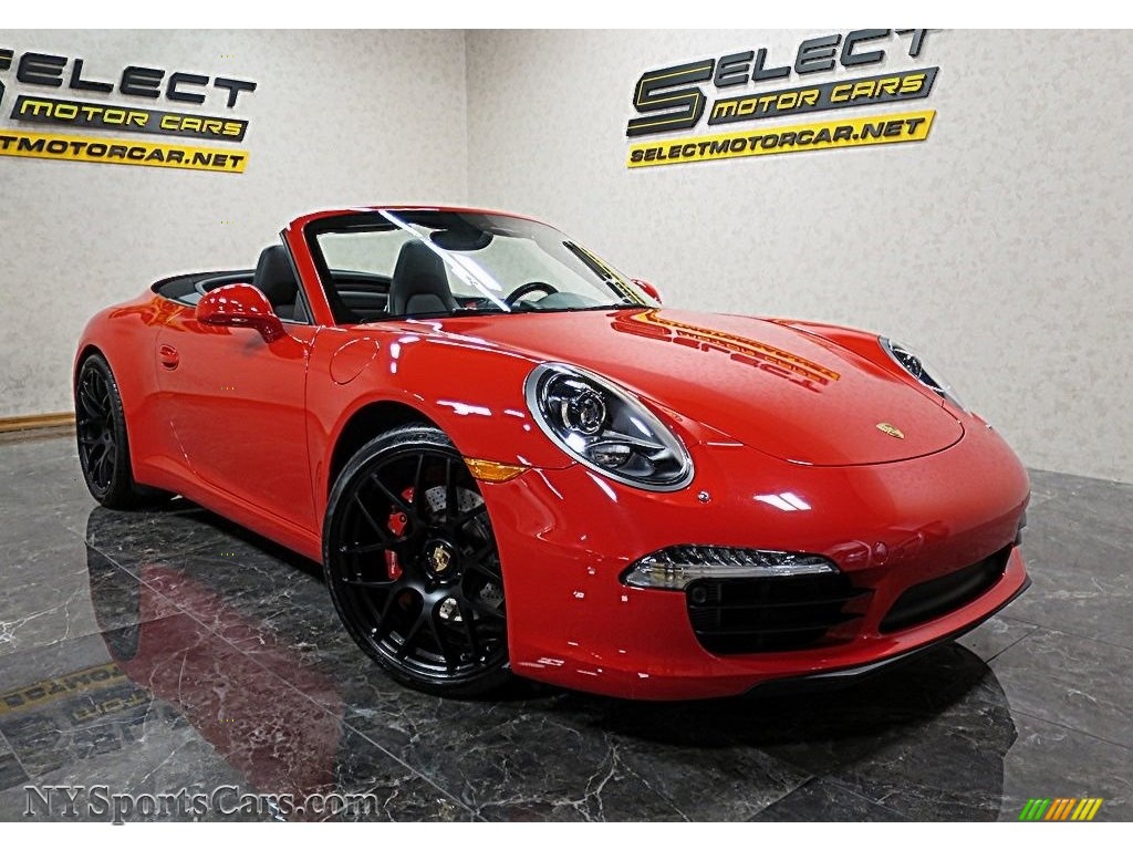 2014 911 Carrera S Cabriolet - Guards Red / Black photo #6