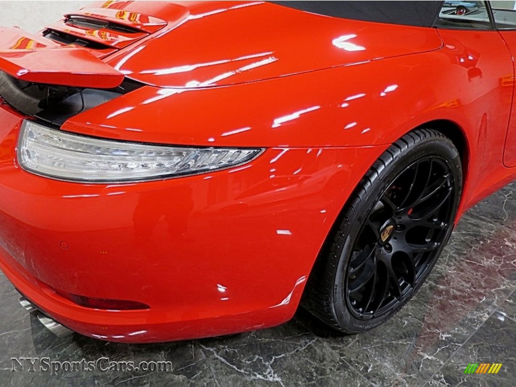 2014 911 Carrera S Cabriolet - Guards Red / Black photo #8
