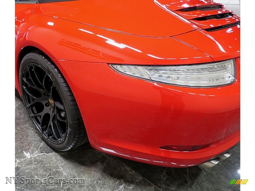 2014 911 Carrera S Cabriolet - Guards Red / Black photo #9