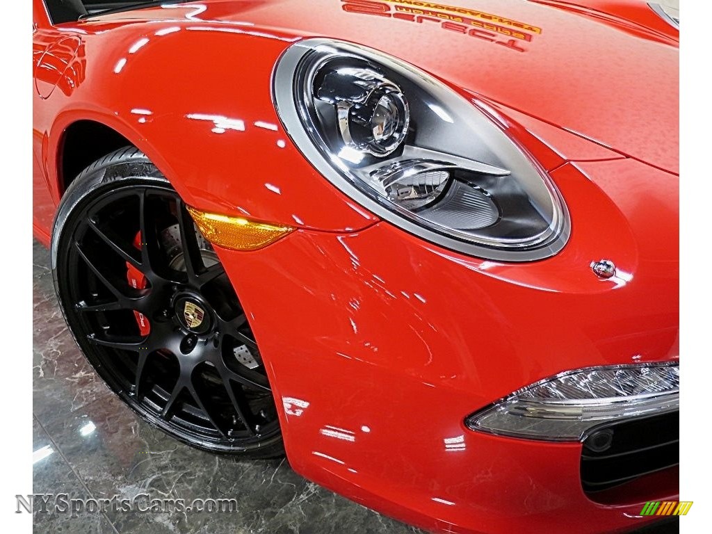 2014 911 Carrera S Cabriolet - Guards Red / Black photo #10