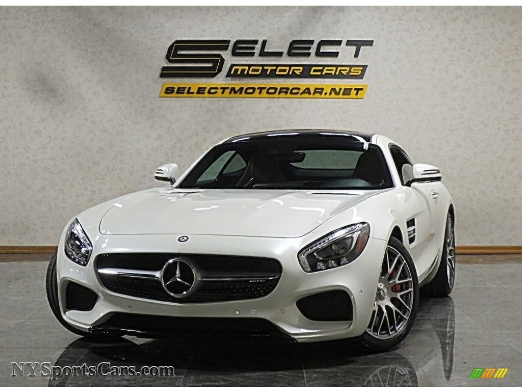 designo Diamond White Metallic / Saddle Brown Exclusive Mercedes-Benz AMG GT S Coupe