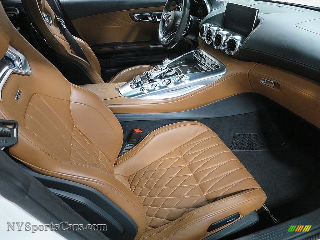 2016 AMG GT S Coupe - designo Diamond White Metallic / Saddle Brown Exclusive photo #18
