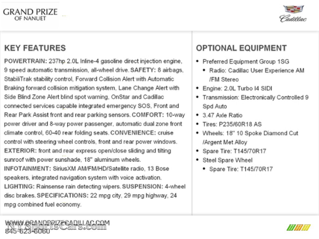2020 XT4 Sport AWD - Red Horizon Tintcoat / Light Wheat/Jet Black photo #12