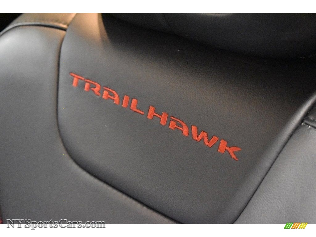 2015 Cherokee Trailhawk 4x4 - Deep Cherry Red Crystal Pearl / Trailhawk Black photo #22