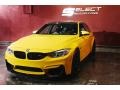 BMW M3 Sedan Speed Yellow photo #4