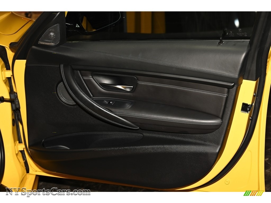2017 M3 Sedan - Speed Yellow / Black photo #15