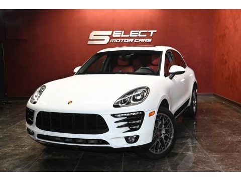Carrara White Metallic 2016 Porsche Macan S