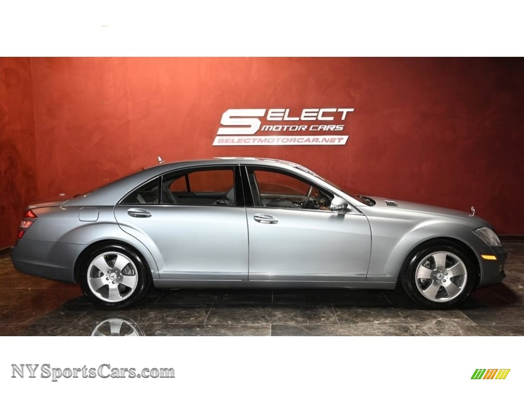 2007 S 550 Sedan - Andorite Grey Metallic / Grey/Dark Grey photo #4