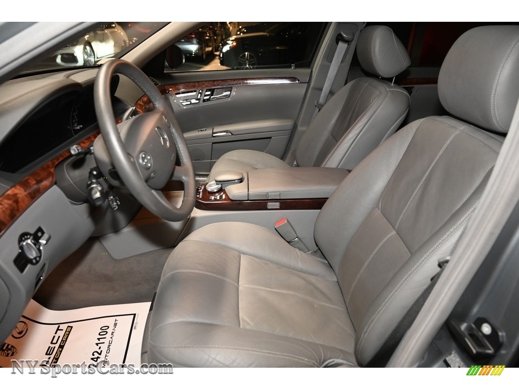2007 S 550 Sedan - Andorite Grey Metallic / Grey/Dark Grey photo #8