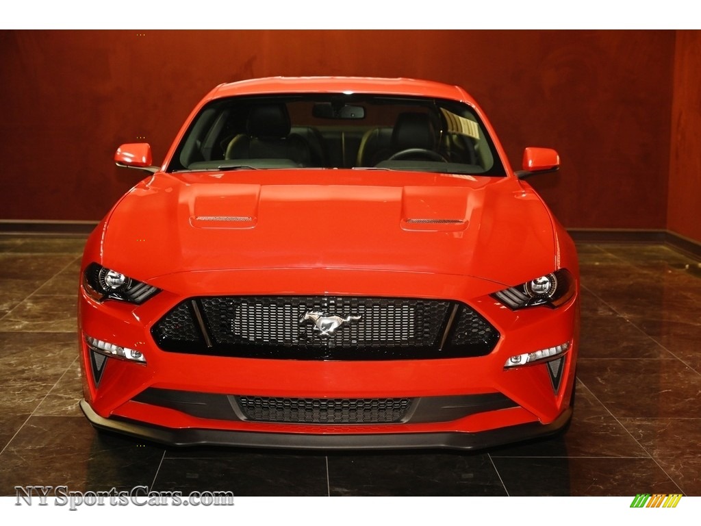 2018 Mustang GT Premium Fastback - Race Red / Ebony photo #2