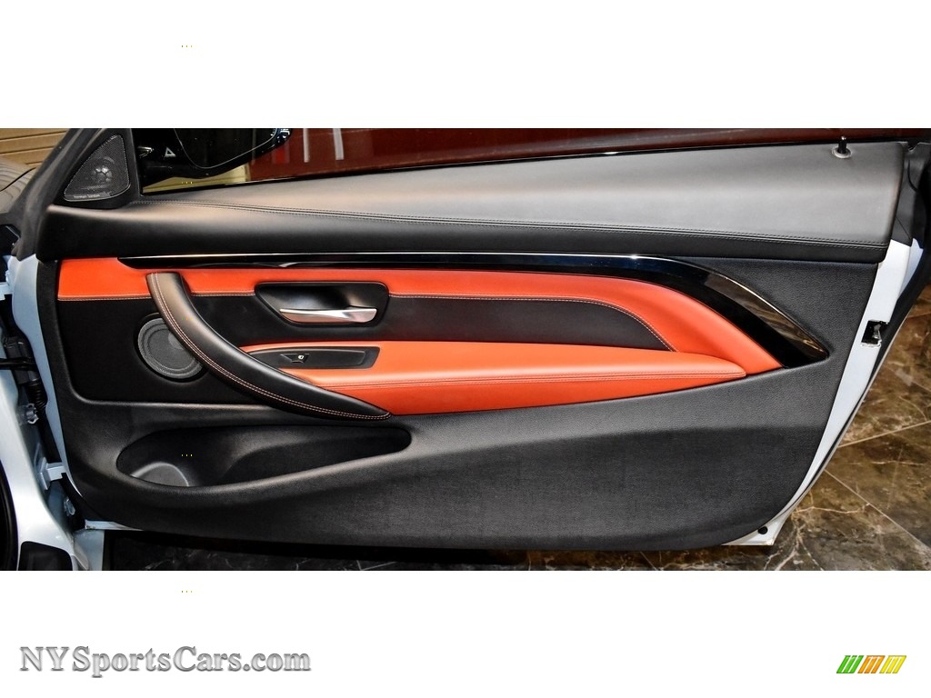 2016 M4 Coupe - Silverstone Metallic / Sakhir Orange/Black photo #11