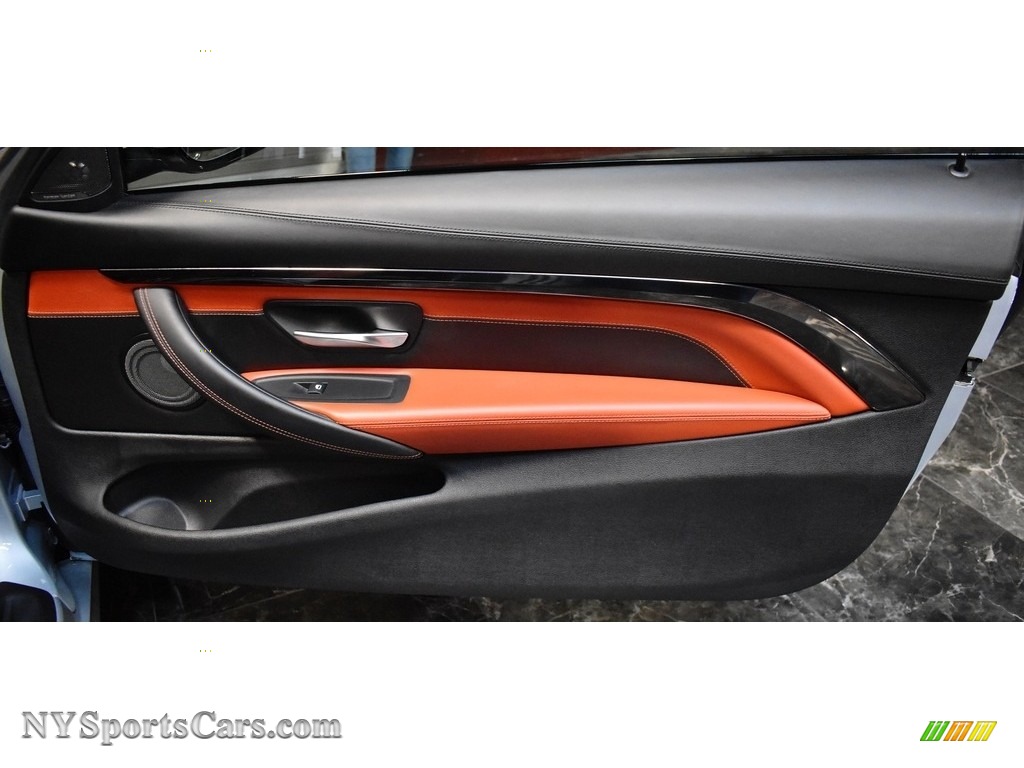2016 M4 Coupe - Silverstone Metallic / Sakhir Orange/Black photo #17