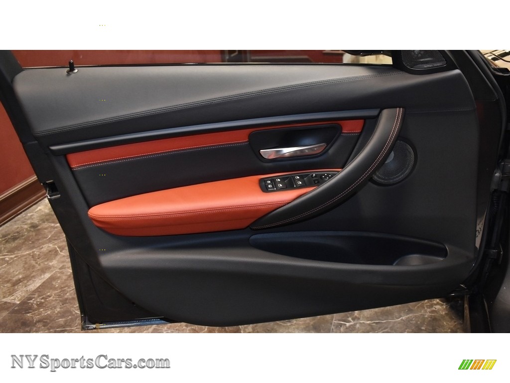 2017 M3 Sedan - Mineral Grey Metallic / Sakhir Orange/Black photo #17