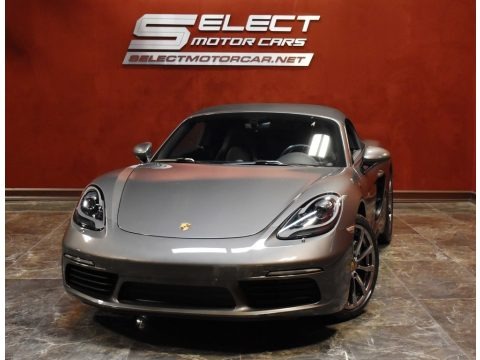 Agate Grey Metallic 2017 Porsche 718 Boxster 