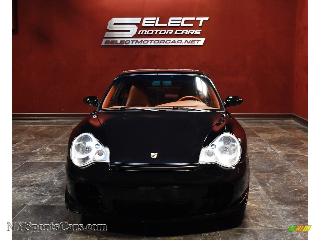 2001 911 Turbo Coupe - Black / Boxster Red photo #2