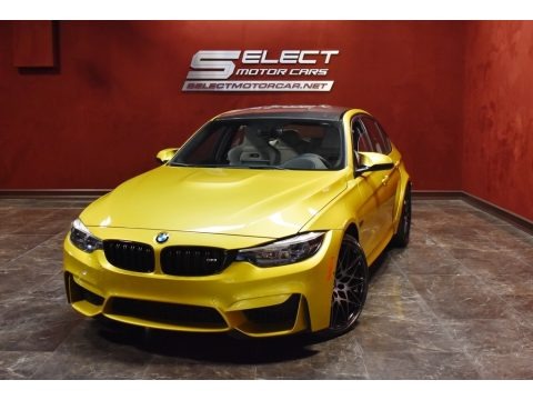 Austin Yellow Metallic 2018 BMW M3 Sedan