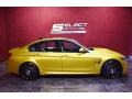 BMW M3 Sedan Austin Yellow Metallic photo #4