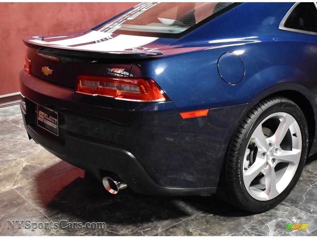 2015 Camaro LT Coupe - Blue Velvet Metallic / Black photo #5