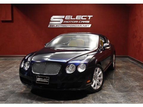 Dark Sapphire 2007 Bentley Continental GT 