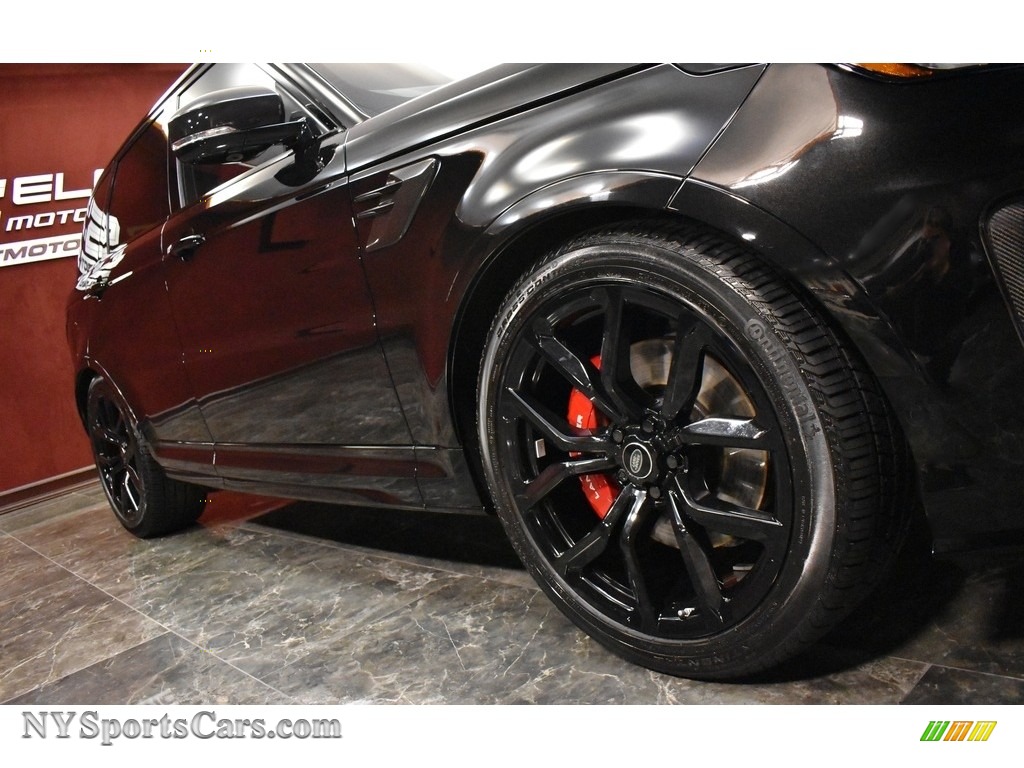 2021 Range Rover Sport SVR Carbon Edition - Santorini Black Metallic / Pimento/Ebony photo #6