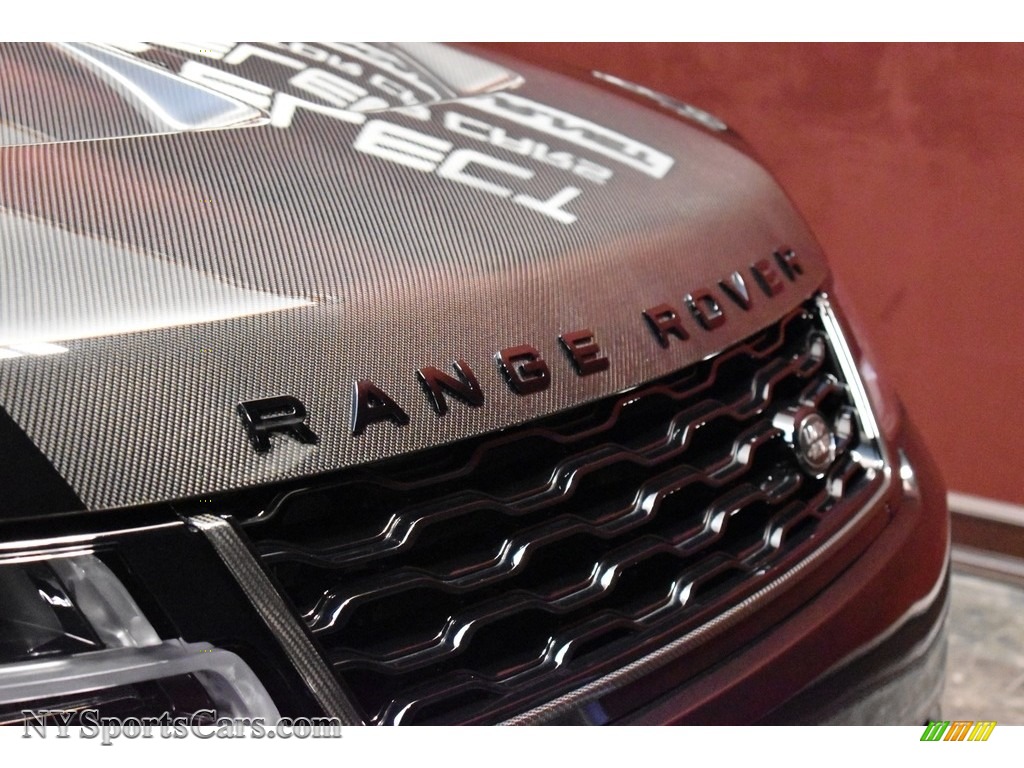 2021 Range Rover Sport SVR Carbon Edition - Santorini Black Metallic / Pimento/Ebony photo #7
