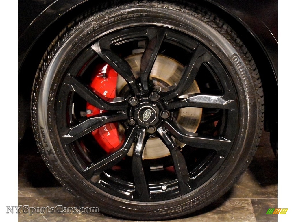 2021 Range Rover Sport SVR Carbon Edition - Santorini Black Metallic / Pimento/Ebony photo #9