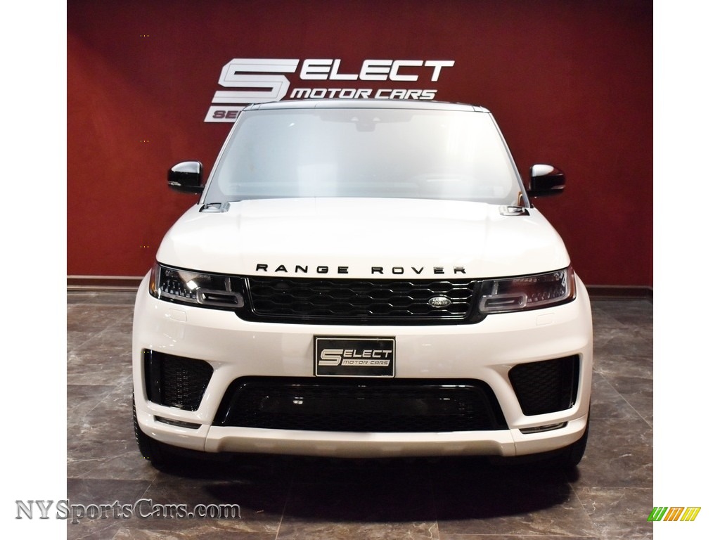 2021 Range Rover Sport HSE Dynamic - Fuji White / Pimento/Ebony photo #2