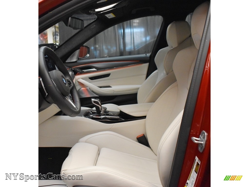 2021 M5 Sedan - Motegi Red Metallic / Smoke White/Black photo #13