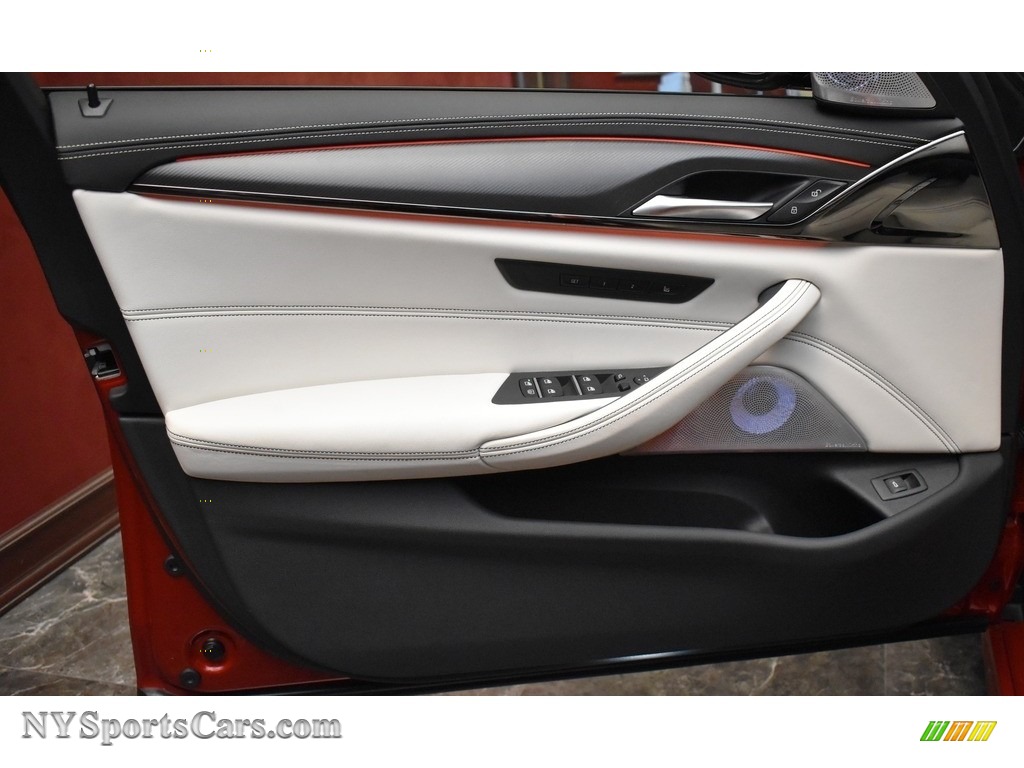 2021 M5 Sedan - Motegi Red Metallic / Smoke White/Black photo #21