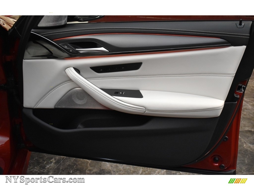 2021 M5 Sedan - Motegi Red Metallic / Smoke White/Black photo #22