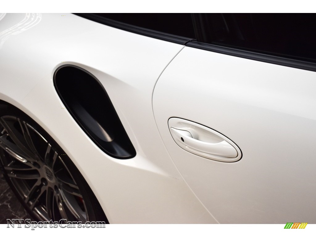 2014 911 Turbo Coupe - White / Black photo #9
