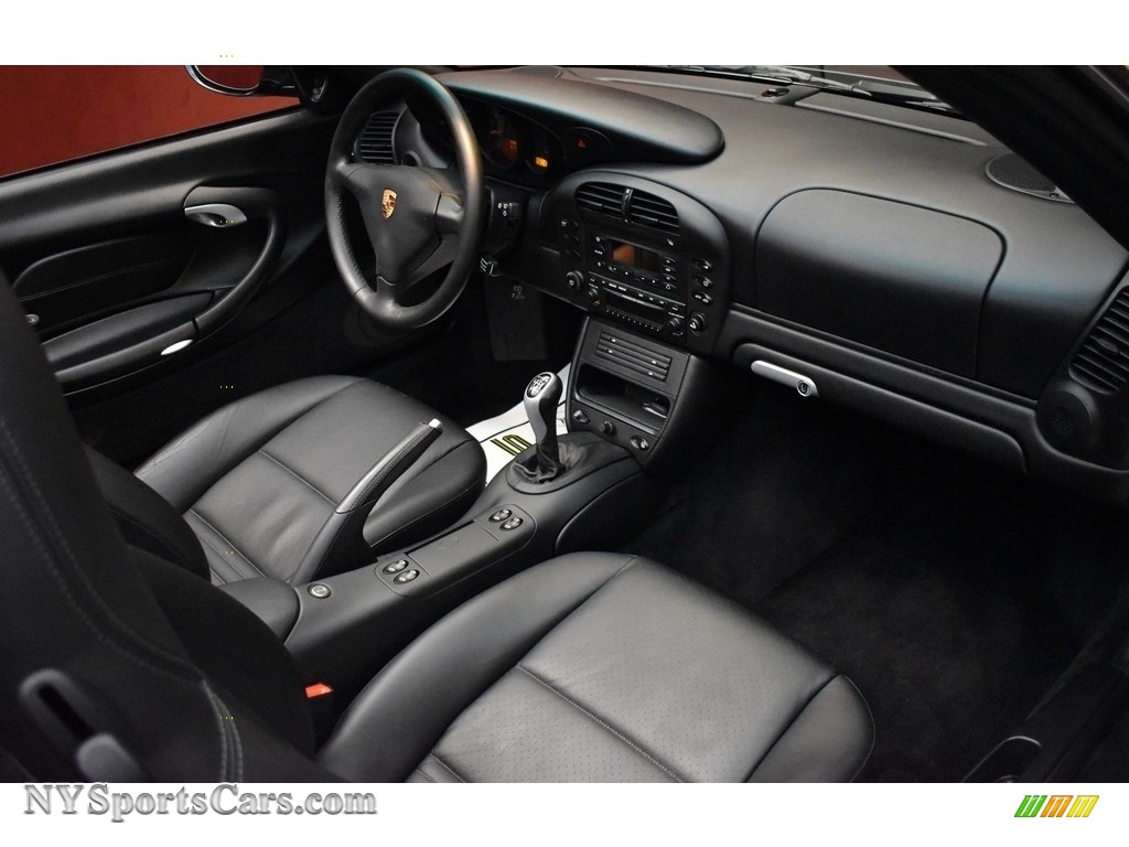 2004 911 Carrera Cabriolet - Atlas Grey Metallic / Black photo #19