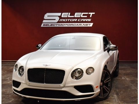 Ice Pearl White 2017 Bentley Continental GT V8 S
