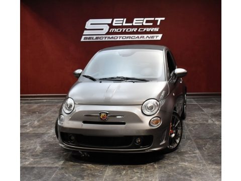 Grigio (Gray) 2013 Fiat 500 c cabrio Abarth