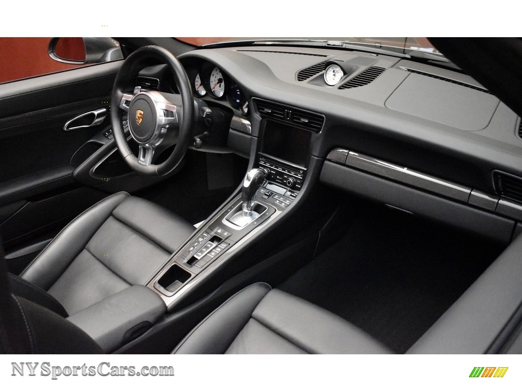 2013 911 Carrera 4S Cabriolet - Agate Grey Metallic / Black photo #18