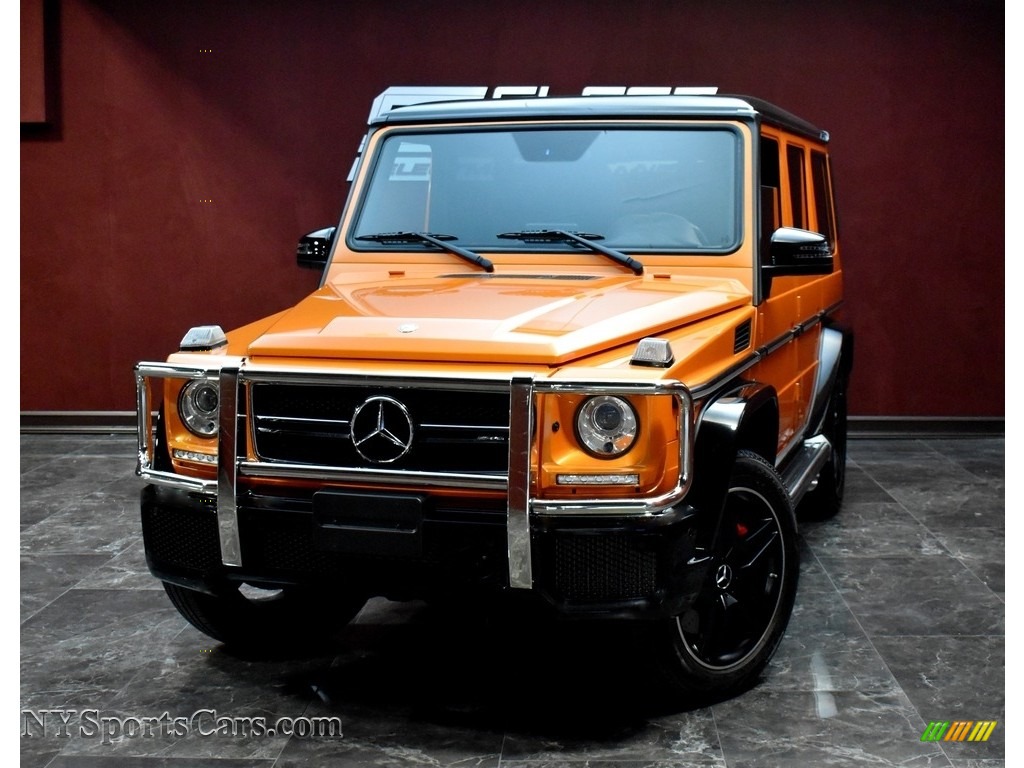 Sunset Beam Orange / designo Black Mercedes-Benz G 63 AMG