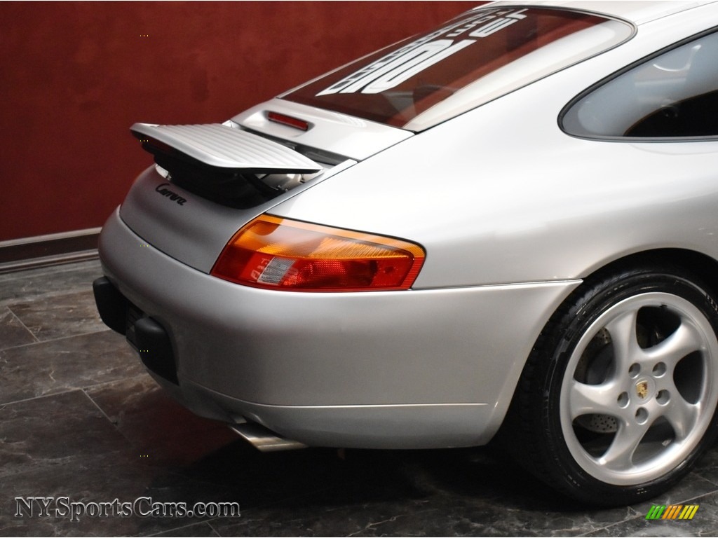 1999 911 Carrera Coupe - Arctic Silver Metallic / Black photo #5