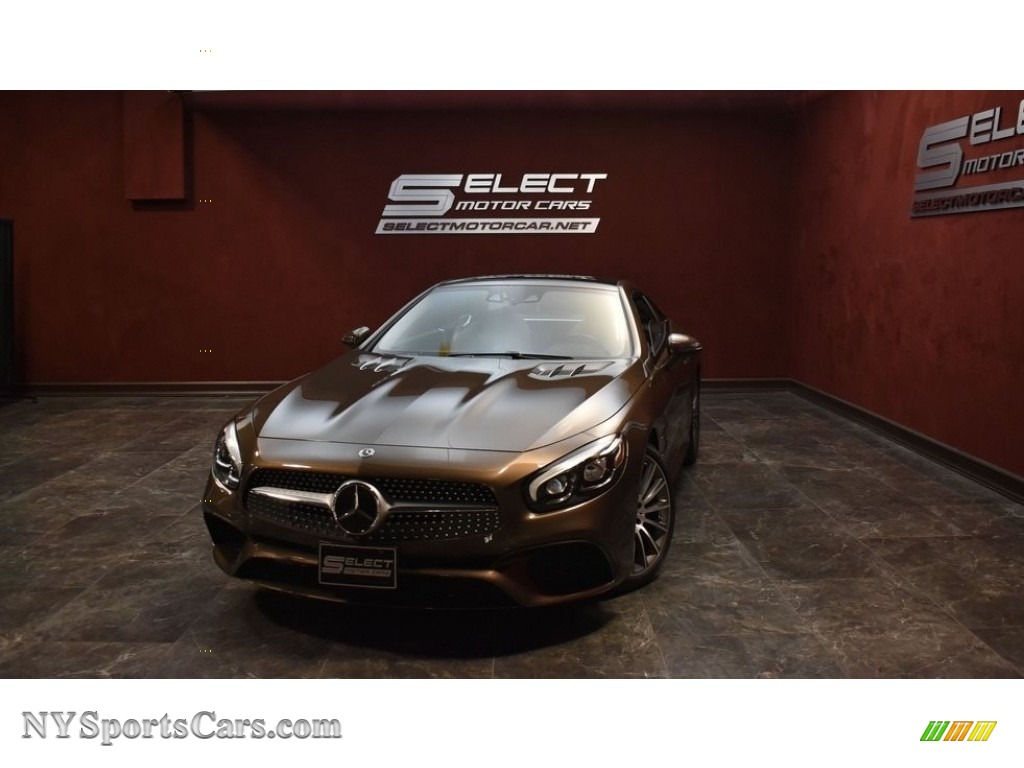 Dolomite Brown Metallic / Ginger Beige/Espresso Brown Mercedes-Benz SL 550 Roadster