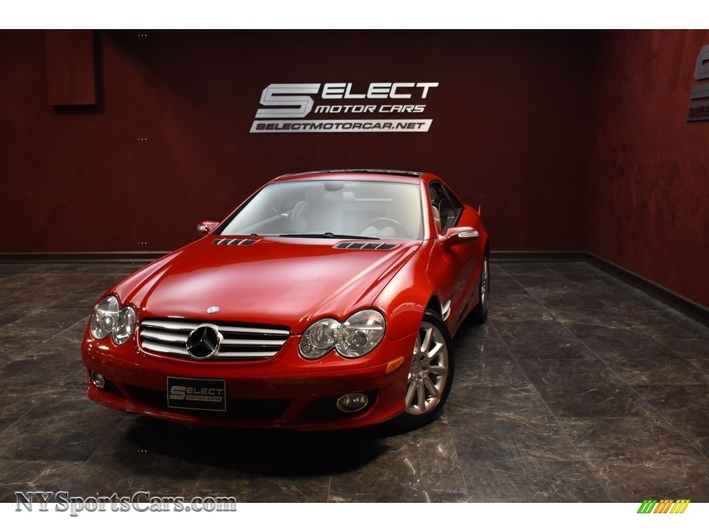 Mars Red / Stone Mercedes-Benz SL 550 Roadster