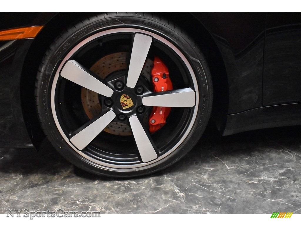 2020 911 Carrera 4S Cabriolet - Black / Black/Bordeaux Red photo #7